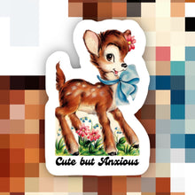 Load image into Gallery viewer, Cute But Anxious Sticker