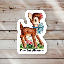Load image into Gallery viewer, Cute But Anxious Sticker