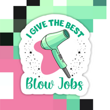 Load image into Gallery viewer, Hair Dresser Blow Dryer Sticker