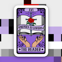 Load image into Gallery viewer, Reader Enemies to Lovers Tarot Sticker