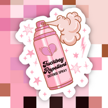 Load image into Gallery viewer, F*ckboy Repellent Defense Spray Sticker