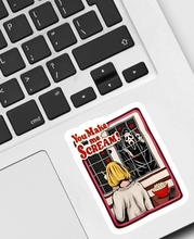 Load image into Gallery viewer, Horror Movie Scream Sticker