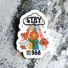 Load image into Gallery viewer, Tomorrow Needs You 988 Sticker