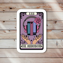 Load image into Gallery viewer, The Audio Book Tarot Reader Sticker