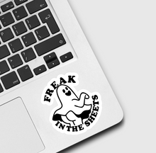 Load image into Gallery viewer, Ghost Freak in the Sheets Sticker