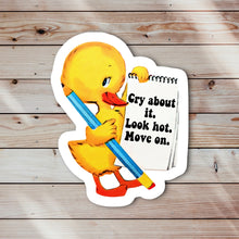 Load image into Gallery viewer, Cry About It Look Hot Sticker