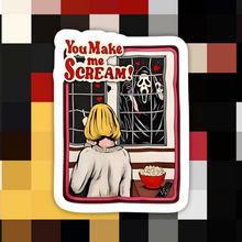 Load image into Gallery viewer, Horror Movie Scream Sticker