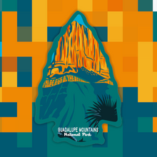 Load image into Gallery viewer, Guadalupe Mountains National Park Sticker