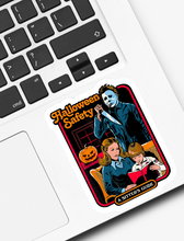 Load image into Gallery viewer, Halloween Safety A Sitter’s Guide Sticker