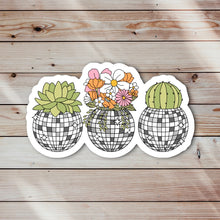 Load image into Gallery viewer, Disco Planter Sticker