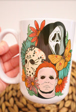 Load image into Gallery viewer, Halloween Spooky Floral Coffee Mug
