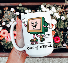 Load image into Gallery viewer, Retro Computer Out of the Office Mug