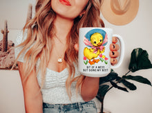 Load image into Gallery viewer, Bit of a Mess But Doing My Best Retro Mug