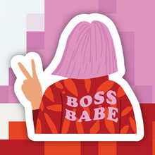 Load image into Gallery viewer, Boss Babe Sticker