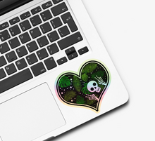 Load image into Gallery viewer, Holographic Plant Love Skeleton Sticker