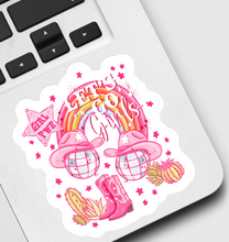 Load image into Gallery viewer, Western Let’s Go Girls Sticker
