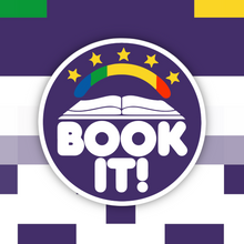 Load image into Gallery viewer, 90’s Book It Sticker