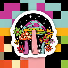 Load image into Gallery viewer, Groovy Mushroom Sticker