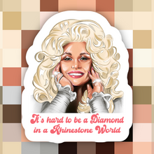 Load image into Gallery viewer, Dolly Parton Diamond in Rhinestone World Sticker