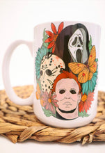 Load image into Gallery viewer, Halloween Spooky Floral Coffee Mug