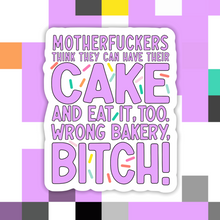 Load image into Gallery viewer, Wrong Bakery Sticker