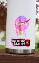 Load image into Gallery viewer, Holographic Baddie Alert Sticker