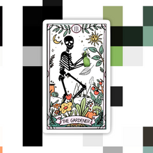 Load image into Gallery viewer, Plant Tarot Card The Gardener Sticker