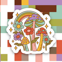 Load image into Gallery viewer, Groovy Mushroom Sticker