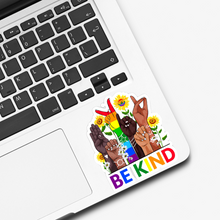 Load image into Gallery viewer, Be Kind ASL Sticker