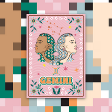 Load image into Gallery viewer, Gemini Zodiac Sticker