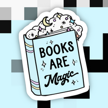 Load image into Gallery viewer, Books are Magic Sticker