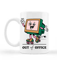 Load image into Gallery viewer, Retro Computer Out of the Office Mug