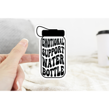 Load image into Gallery viewer, Emotional Support Water Bottle Vinyl Sticker