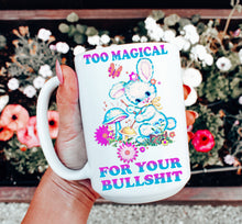 Load image into Gallery viewer, Too Magical for Your Bullsh*t Retro Mug