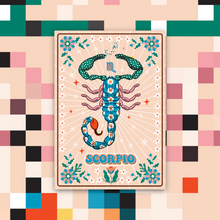 Load image into Gallery viewer, Scorpio Zodiac Sticker