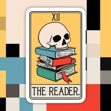 Load image into Gallery viewer, The Reader Tarot Card Sticker