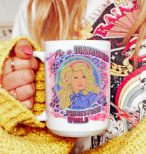 Load image into Gallery viewer, Be a Diamond in Rhinestone World Mug