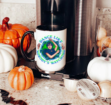 Load image into Gallery viewer, Wednesday Dance Like No One is Watching Mug with Black Handle