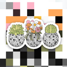 Load image into Gallery viewer, Disco Planter Sticker