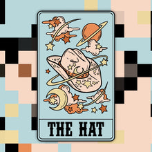 Load image into Gallery viewer, The Cowgirl Hat Tarot Card Sticker