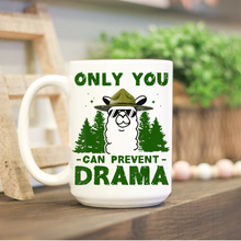 Load image into Gallery viewer, Only You Can Prevent Drama Llama Mug