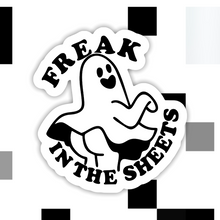 Load image into Gallery viewer, Ghost Freak in the Sheets Sticker