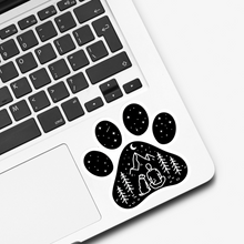 Load image into Gallery viewer, Dog Paw Adventure Boy Vinyl Sticker