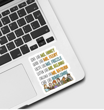 Load image into Gallery viewer, Teacher Love Like Sticker