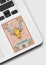 Load image into Gallery viewer, Taurus Zodiac Sticker