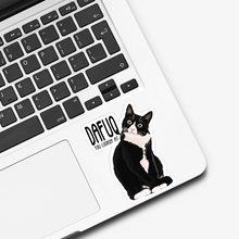 Load image into Gallery viewer, Cat Dafuq You Lookin’ At Sticker