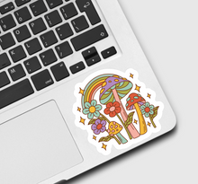 Load image into Gallery viewer, Groovy Mushroom Sticker