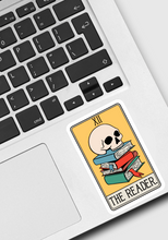 Load image into Gallery viewer, The Reader Tarot Card Sticker