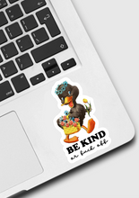 Load image into Gallery viewer, Be Kind or Fuck Off Retro Sticker