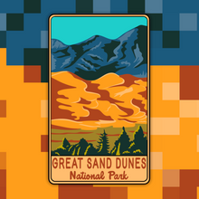 Load image into Gallery viewer, Great Sand Dunes National Park Sticker